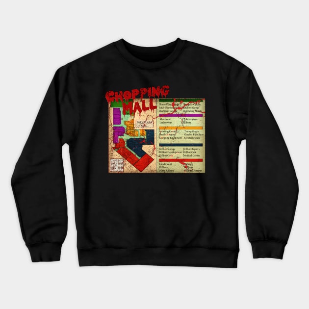 Chopping Mall Crewneck Sweatshirt by BestOfBad